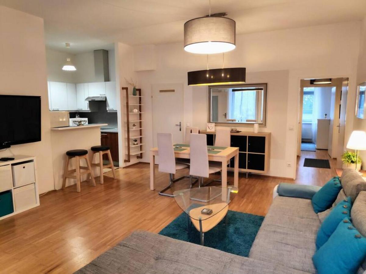 Nd Exquisites Wundervolles Ruhiges Terrassenapartment Mit Garage ウィーン エクステリア 写真